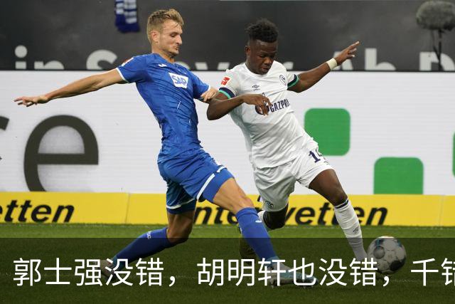 郭士强没错，胡明轩也没错，千错万错都是球迷的错